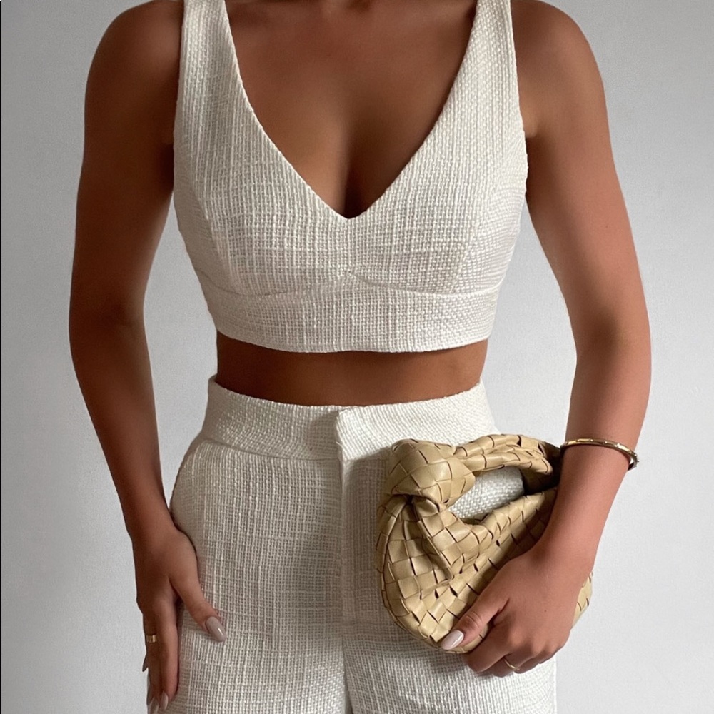 Showpo Adelaide Two Piece Set - White US6 NWT